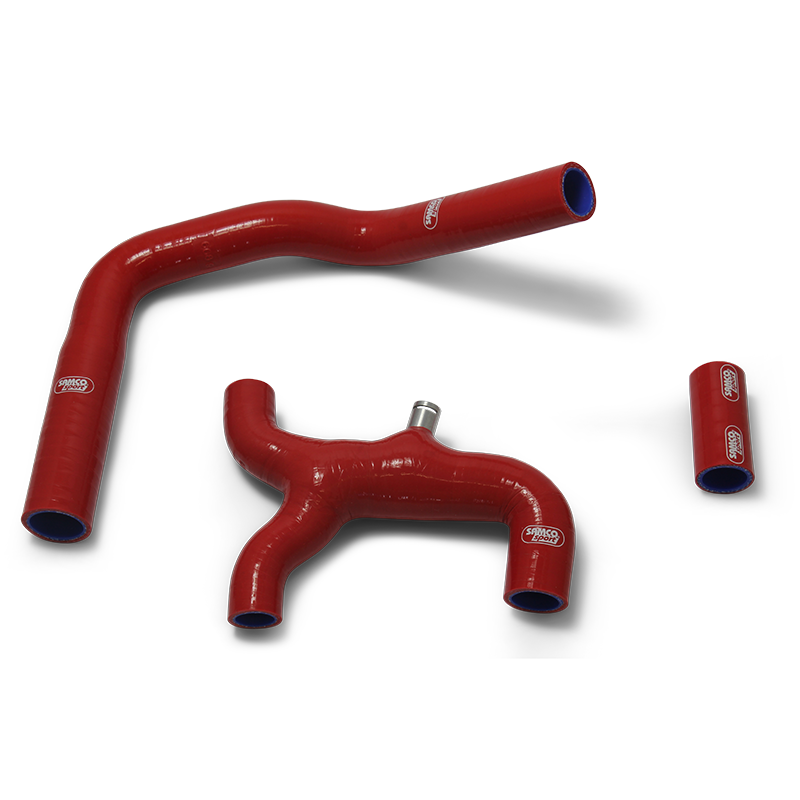 Ducati V4 Panigale 2013-23 Samco 3 Piece Thermostat Bypass Race Coolant Hose Set