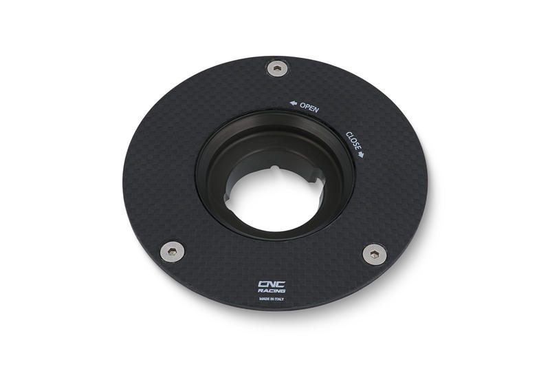 Ducati Panigale V2 & V4/S/R 2018-22 Limited Edition Promac Racing Carbon Fuel Cap by CNC Racing