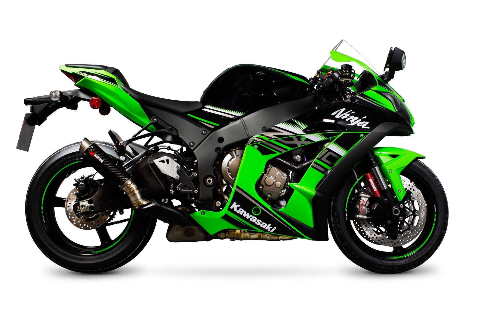 Kawaski ZX-10R 2016-20 Scorpion RP1-GP Slip-On Exhaust